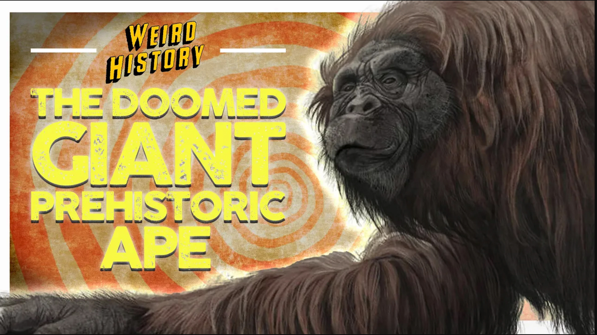 Video thumbnail for The Giant Prehistoric Ape Doomed By Its Own Coolness