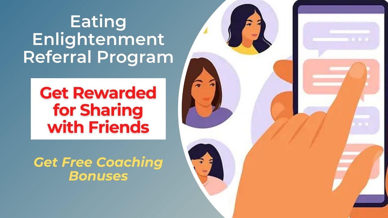 Video thumbnail for Eating Enlightenment Referral Program: How to Get Rewarded for Sharing with Friends
