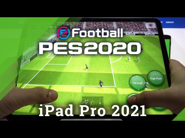 Video thumbnail for iPad Pro 2021 PES Mobile Gameplay