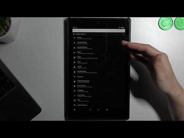 Video thumbnail for How to Find & Manage Settings on Amazon Tablet? Open System Settings Icon & how to Adjust Options!