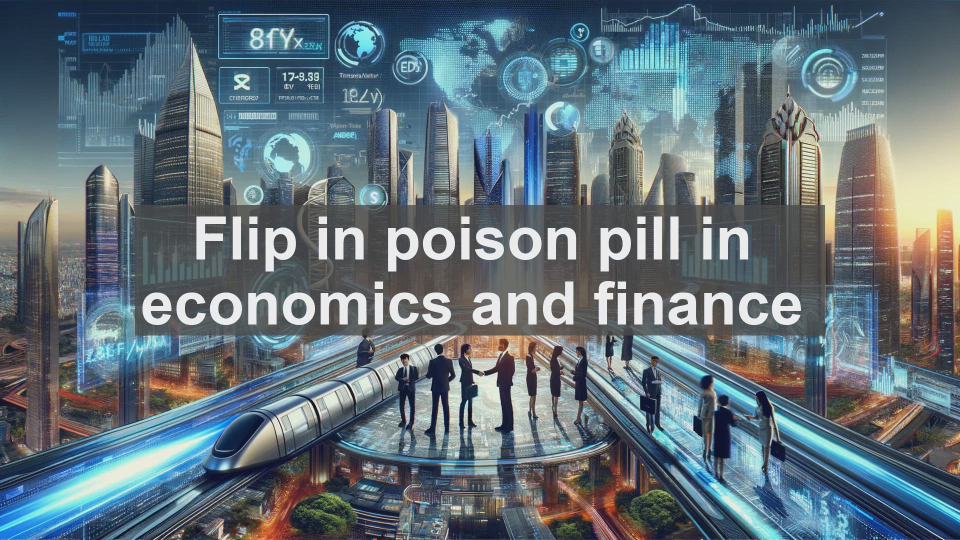 'Video thumbnail for Flip in poison pill in economics and finance'