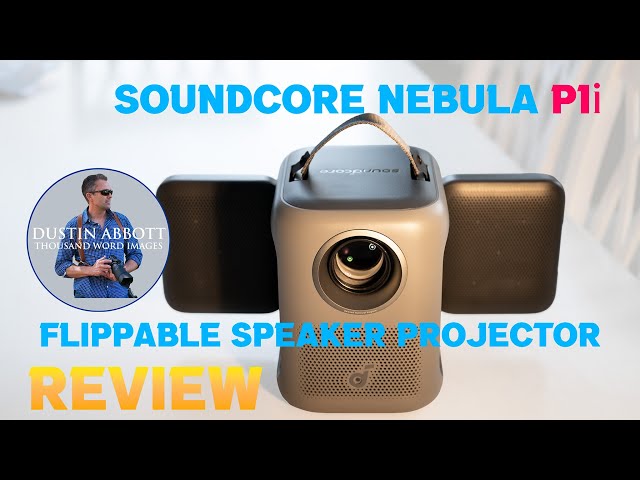 Video thumbnail for soundcore Nebula P1i Smart Projector w/ Flippable Speakers Review