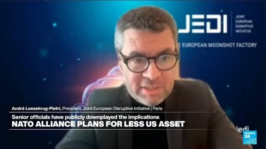 Video thumbnail for NATO weighs options to defend Europe as the US plans for conflict elsewhere