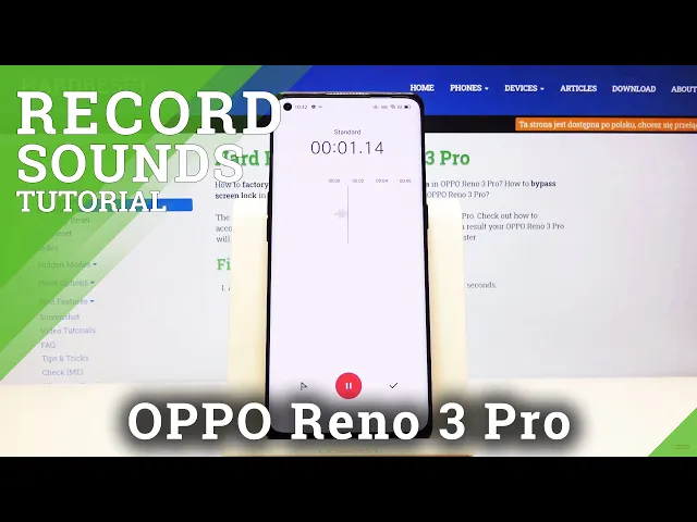 Video thumbnail for How to Enable Sound Recorder in OPPO Reno 3 Pro – Switch On Record Sounds