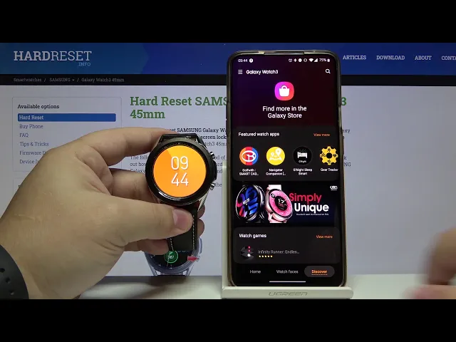 Video thumbnail for How to Install Additional Watch Faces on SAMSUNG Galaxy Watch3 – Refresh Watch Screen