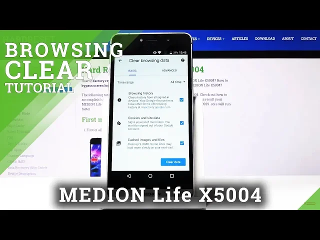 Video thumbnail for How to Clear Browsing Data on MEDION Life X5004 – Hide What You Watch in Web