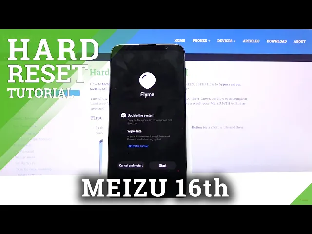 Video thumbnail for MEIZU 16TH Hard Reset / Factory Reset Process