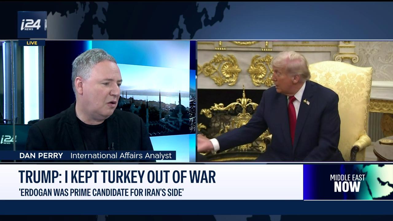Video thumbnail for Trump brags that he stopped Turkey from entering Iran war against US