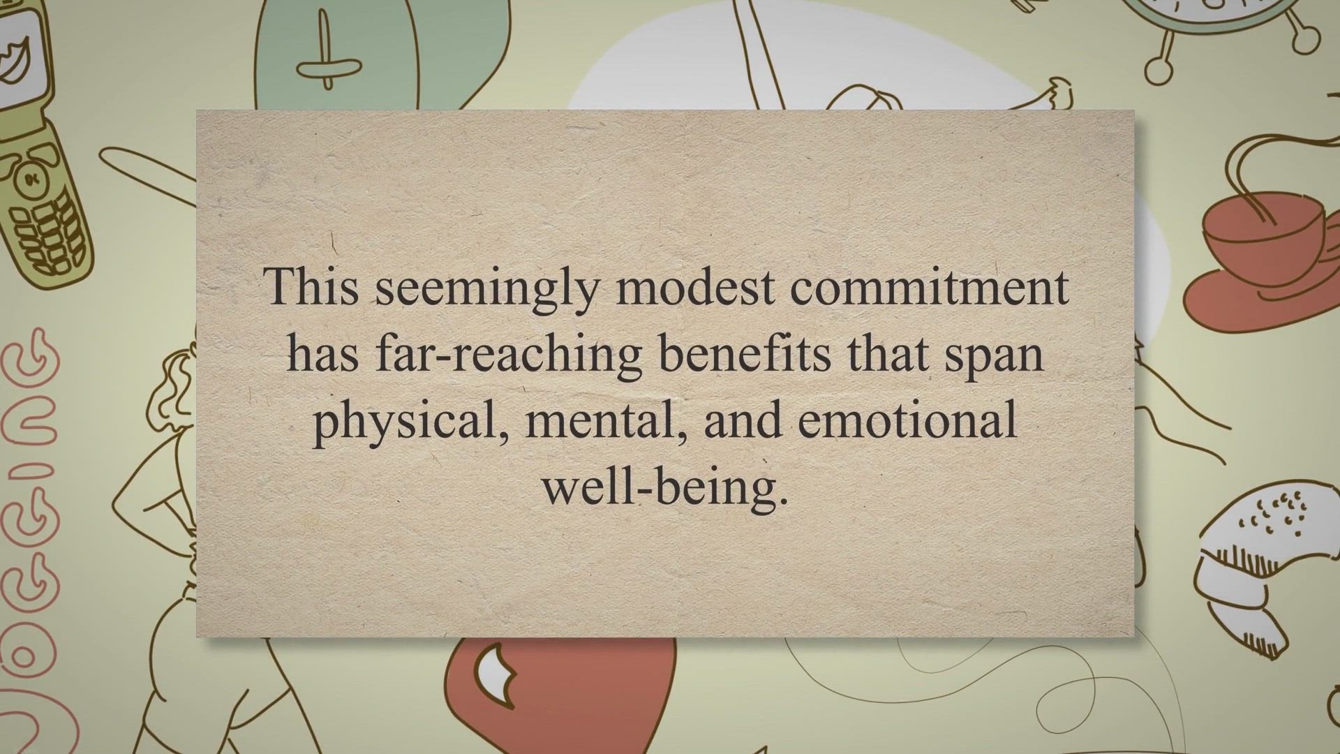 'Video thumbnail for THE ESSENTIALNESS OF DAILY 30-MINUTE WORKOUT'