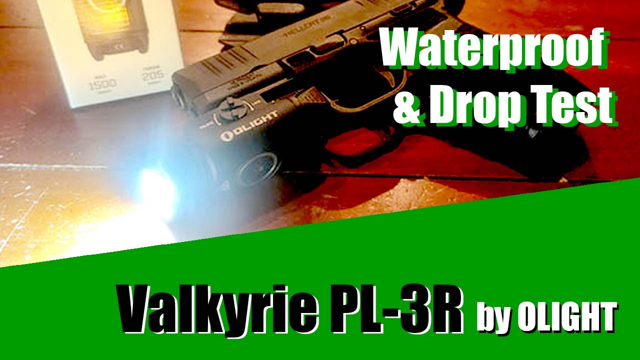 Video thumbnail for #Olight PL-3R Valkyrie Durability Test & Review