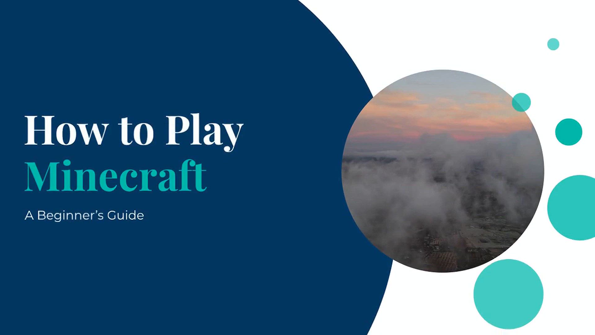 Video thumbnail for How to play Minecraft