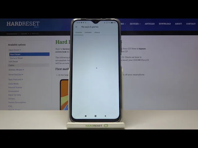 Video thumbnail for How to Easily Update Applications in POCO C3 – Download Newest App Version