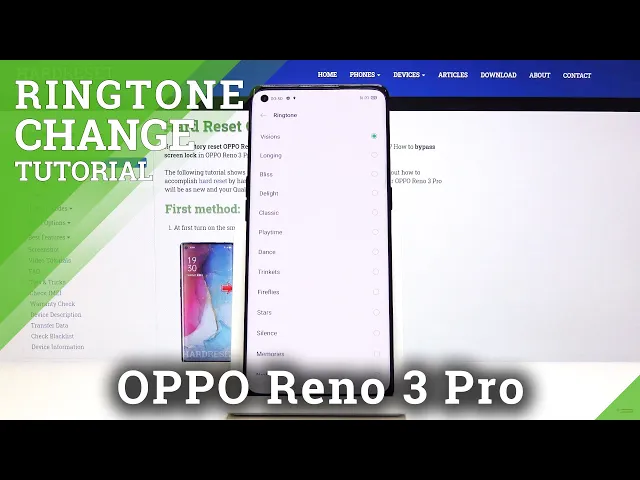 Video thumbnail for OPPO Reno 3 Pro Ringtone List