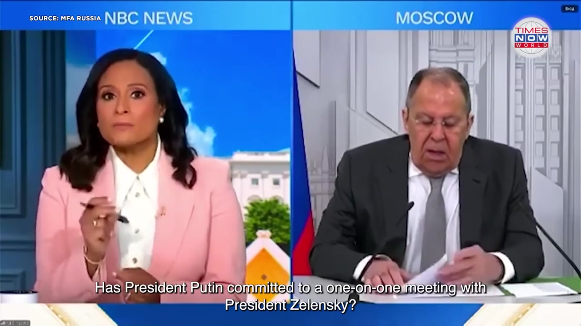 'Video thumbnail for Ukraine Neutrality Or War: Lavrov Warns No NATO, No Nukes, Or No Future For Ukraine |Times Now World'