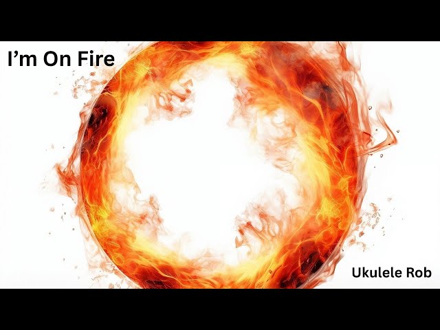 Video thumbnail for I'm On Fire [Baritone Ukulele ]cords & Lyrics in Description.