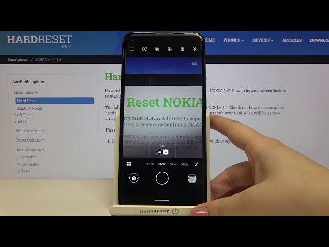 Video thumbnail for How to Use Camera Gridlines in NOKIA 3.4 – Set Orientation Lines