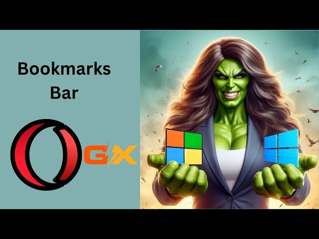 'Video thumbnail for How to Show or Hide Bookmarks Bar in Opera GX on Windows 11 or 10 | GearUpWindows Tutorial'