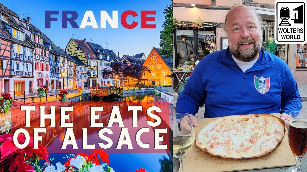 Video thumbnail for Traditional Alsace Food: What to eat in the Alsace Region of France