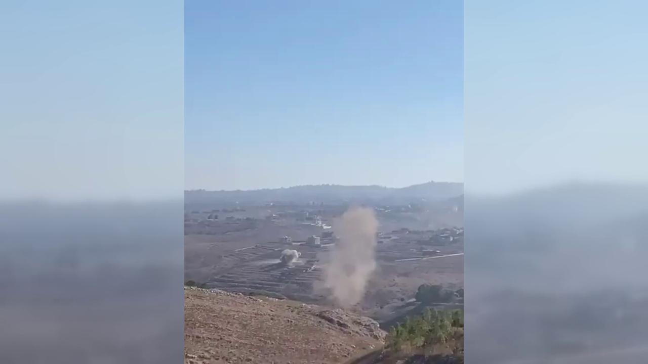 Video thumbnail for Lebanon: Israeli Bombardment Hits Southern Lebanon.