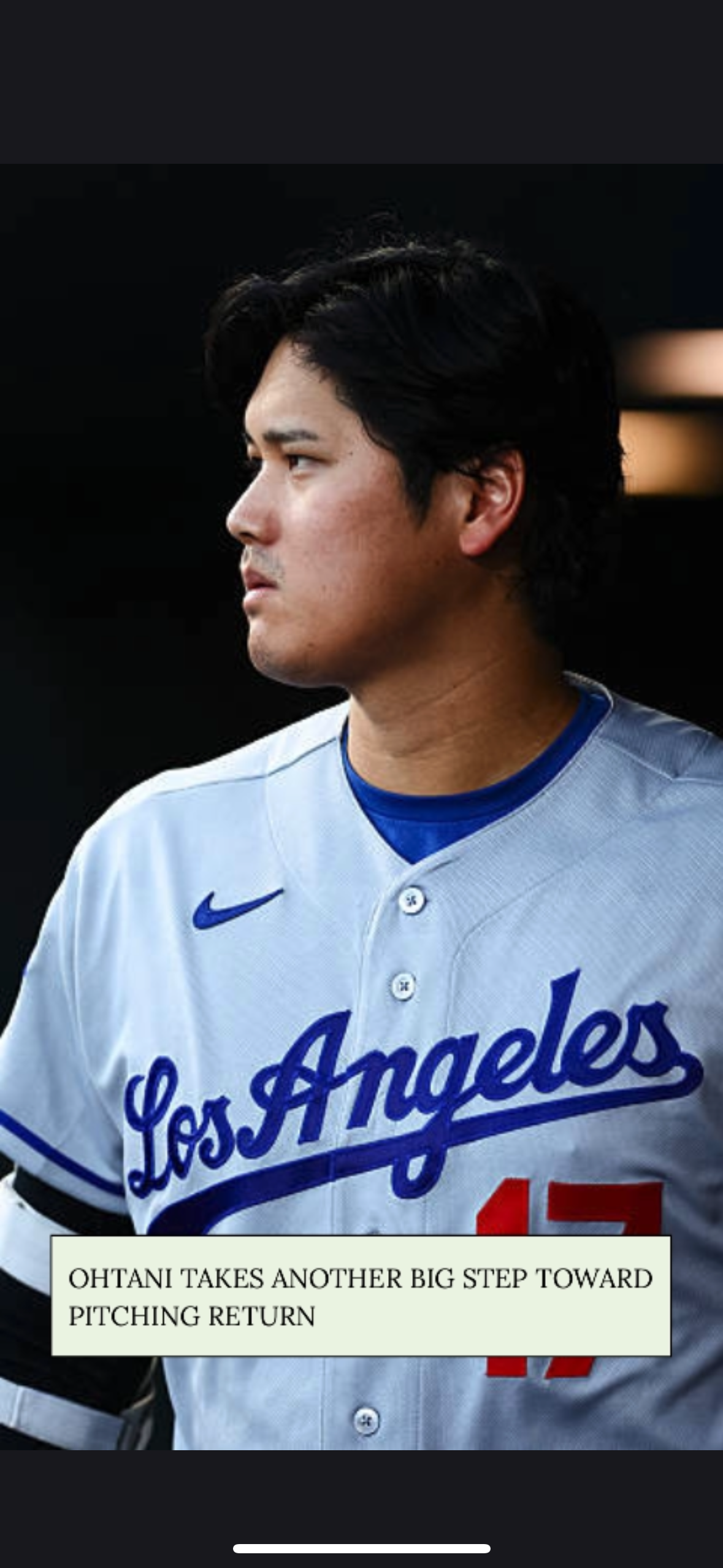 Video thumbnail for Ohtani Takes Another Big Step Toward Pitching Return