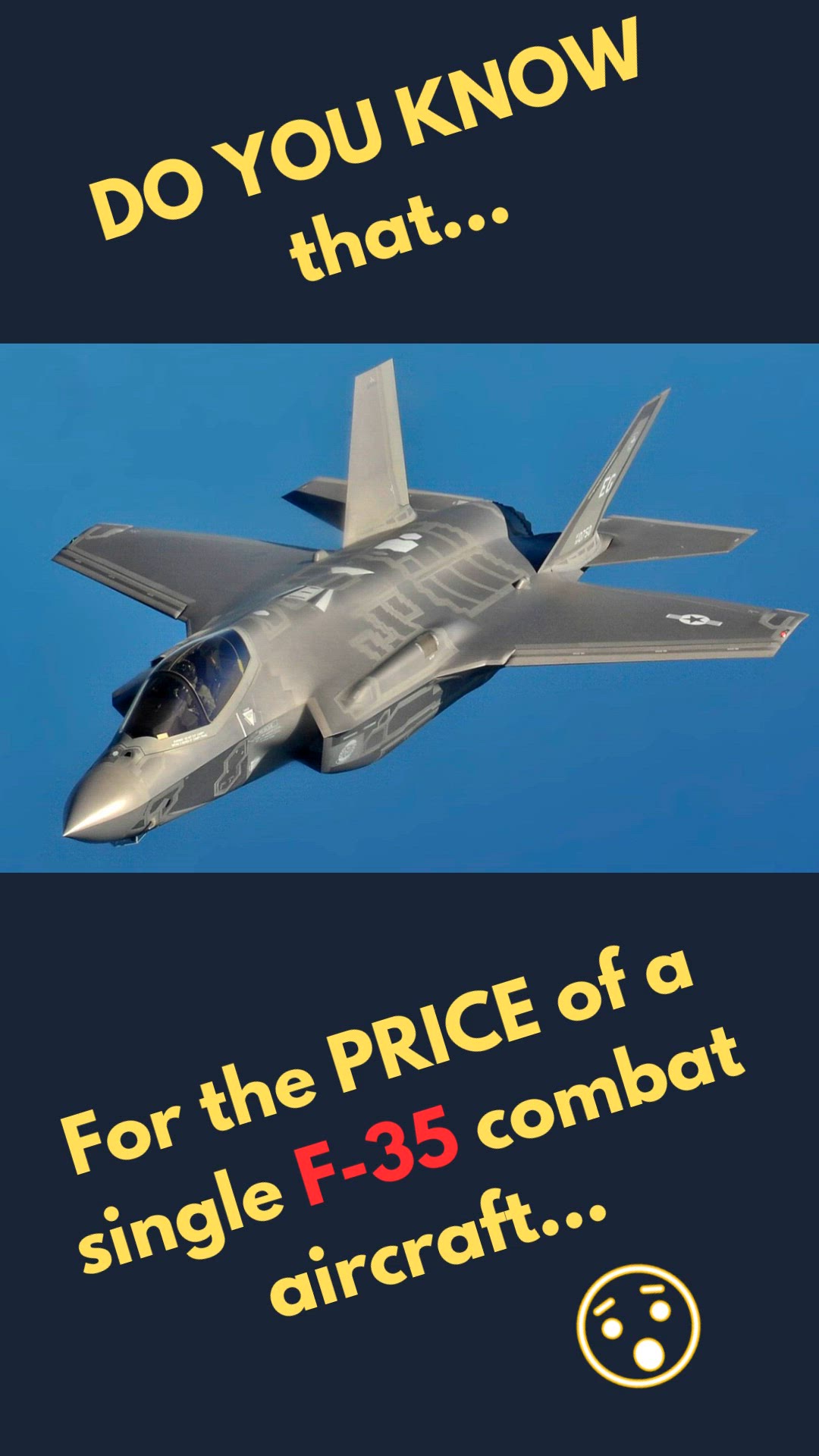 Video thumbnail for F-35 Fighter Price: How Many MacBooks Could You Get Instead?