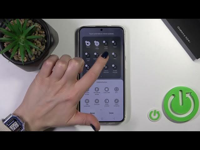 Video thumbnail for How to Edit Notification Panel Shortcuts on SAMSUNG Galaxy S24+