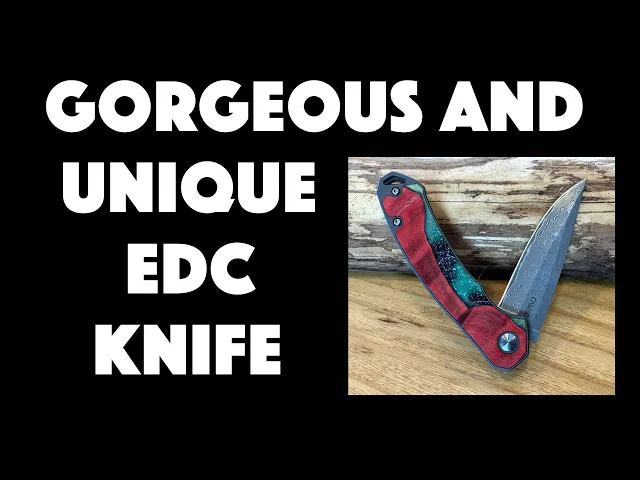 Video thumbnail for Carved EDC Everyday Carry One-of-a-Kind Pocket Knife -- REVIEW