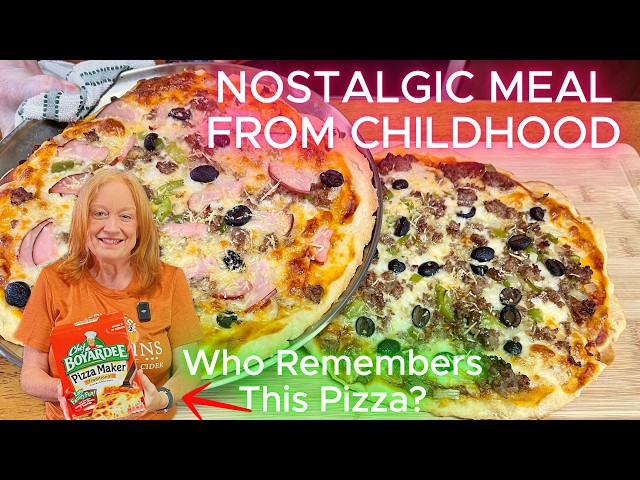 Video thumbnail for A Nostalgic Meal CHEF BOYARDEE PIZZA