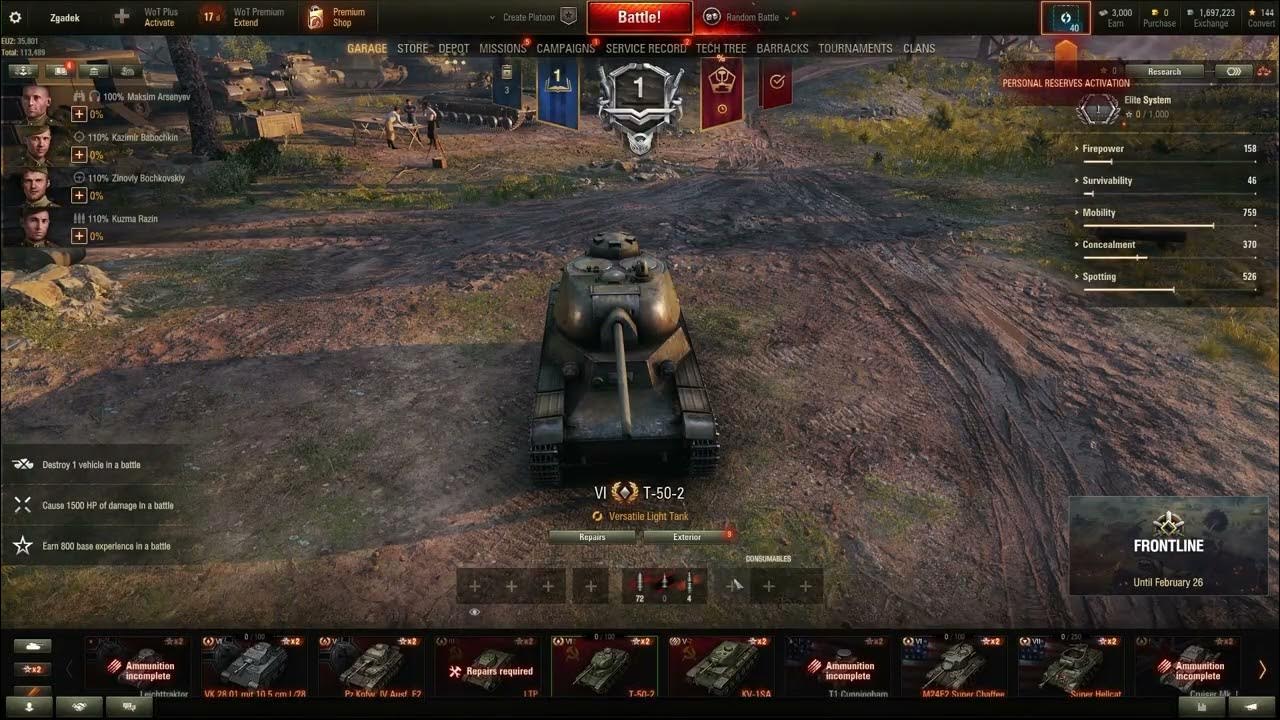 Video thumbnail for How To Equip Consumables In World Of Tanks