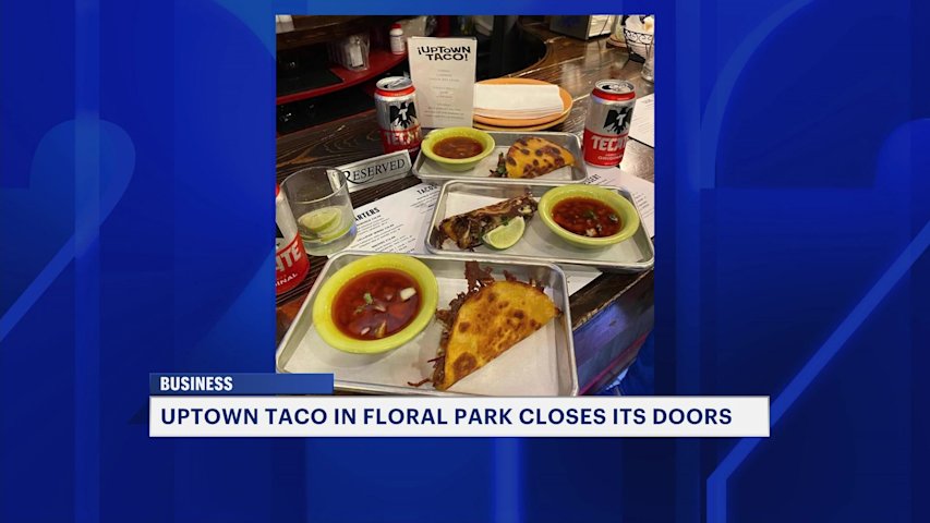 Video thumbnail for Floral Park taco restaurant closes after final weekend service