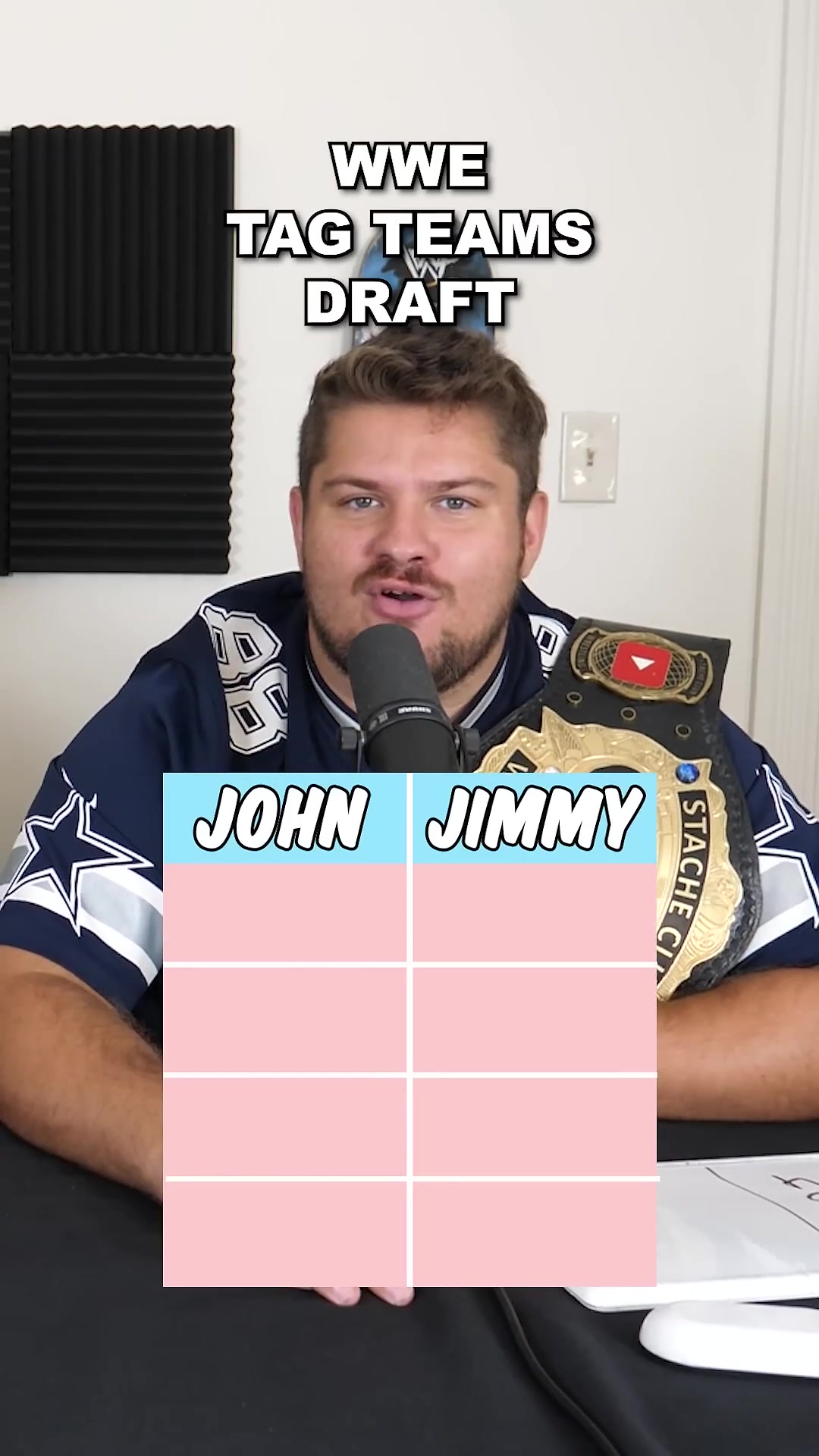 Video thumbnail for WWE TAG TEAMS DRAFT!