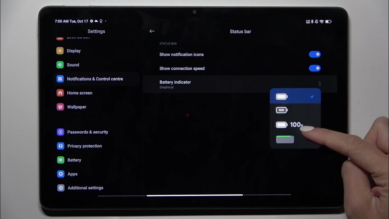 Video thumbnail for How to Enable Battery Percentage on REDMI Pad SE - Manage Battery Settings