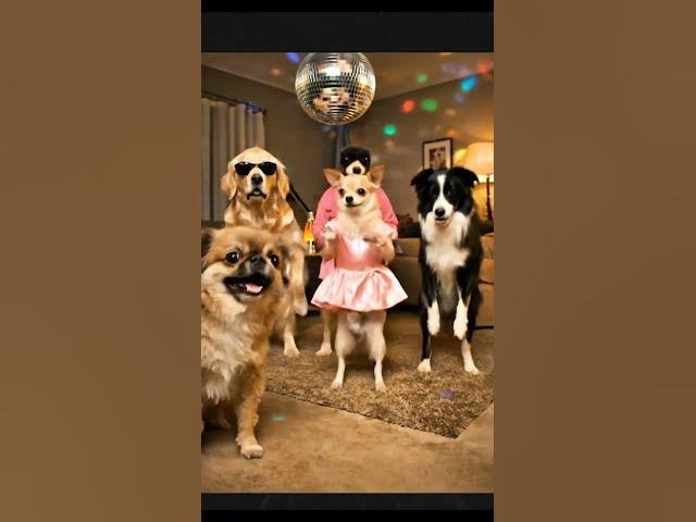 Video thumbnail for DOG PARTY.... @funnyvideo
