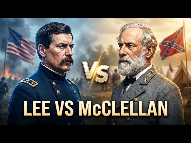 Video thumbnail for Lee vs McClellan | The Battle That Stopped Invasion