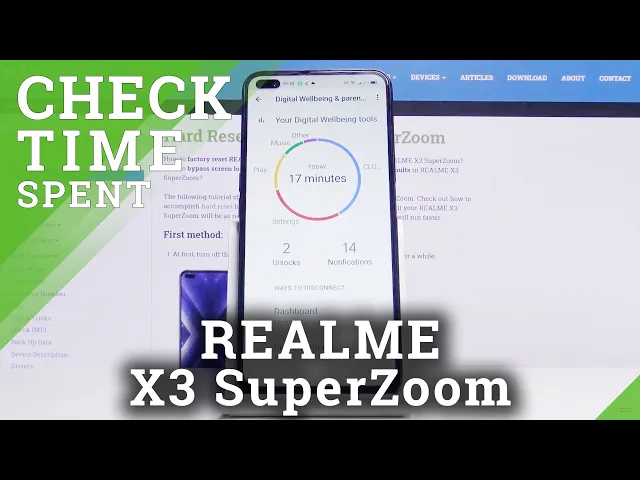 Video thumbnail for How to Check Total Screen Time in REALME X3 SuperZoom – Screen Usage