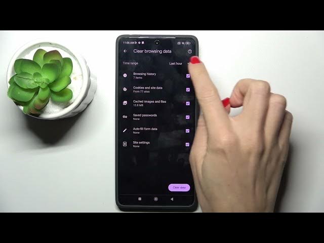 Video thumbnail for How to Clear Browsing Data on POCO M6 Pro
