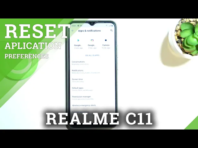 Video thumbnail for How to Reset App Preferences on REALME C11 (2021) – Restore App Defaults