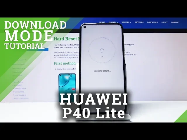 Video thumbnail for How to Enter Download Mode in HUAWEI P40 Lite – Flash Stock Firmware Mode