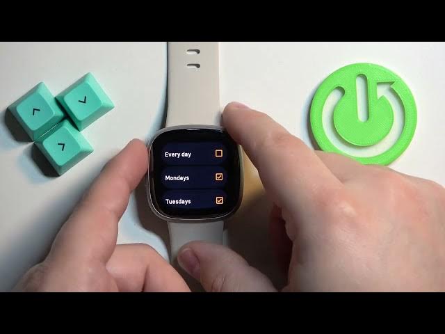 Video thumbnail for How To Set Up Alarm Clock On Fitbit Sense 2