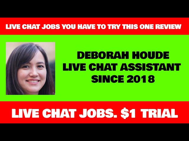 'Video thumbnail for Live Chat Jobs  You have to try this one review'