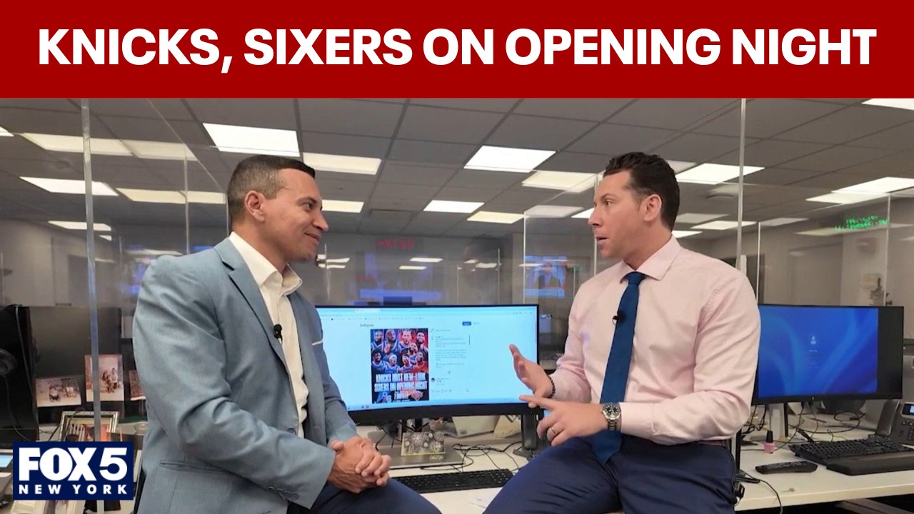 Video thumbnail for Knicks to face LeBron James, Sixers on Opening Night: Instant reaction
