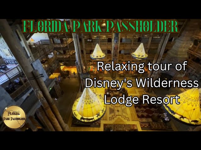 Video thumbnail for Relaxing tour of Disney's Wilderness Lodge Resort 2023 - Disney World
