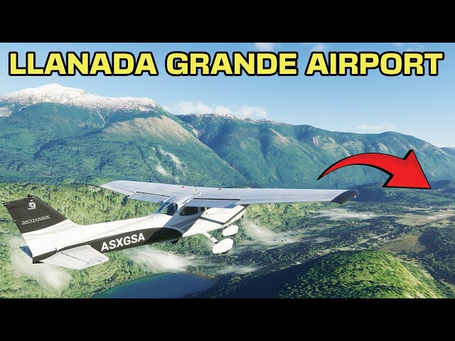 Video thumbnail for Epic Landing at Llanada Grande Airport | Microsoft Flight Simulator