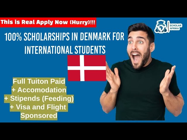 Video thumbnail for Full Ride Denmark Scholarships for International Students 2025