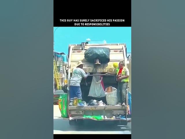 Video thumbnail for This guy has surely sacrifice his passion due to responsibility