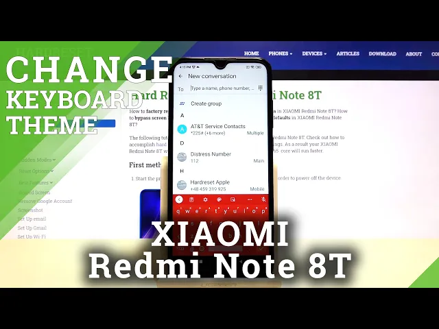 Video thumbnail for How to Change Keyboard Theme on Xiaomi Redmi Note 8T - Apply Unique Keyboard Background