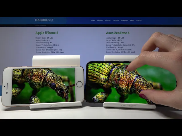 Video thumbnail for Display Comparison Between Apple iPhone 8 and Asus ZenFone 6 – Which One Display More Details