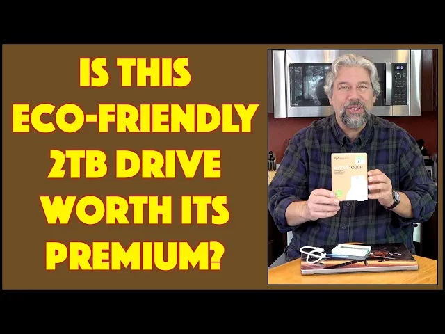 Video thumbnail for Seagate Ultra Touch Eco-Friendly 2TB External Drive -- TEST & REVIEW