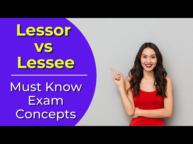 Video thumbnail for Lessor vs Lessee: The Difference? Real estate license exam questions.