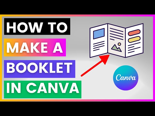 Video thumbnail for How To Make A Booklet In Canva [in 2025]